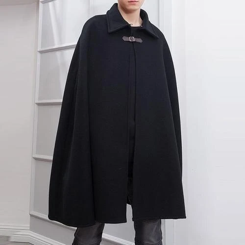 Poncho Long-Chaud Homme