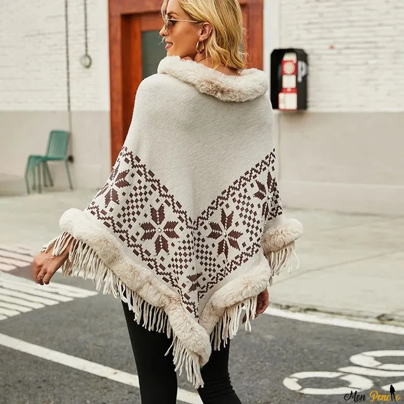 Pull Roulé Poncho Col