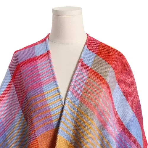 Poncho Écharpe-Cachemire Femme