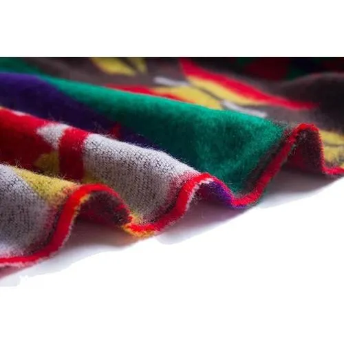 Poncho Fin-Capuche Femme