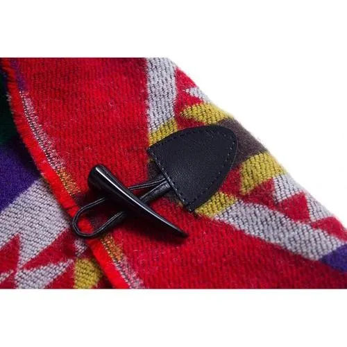 Poncho Fin-Capuche Femme