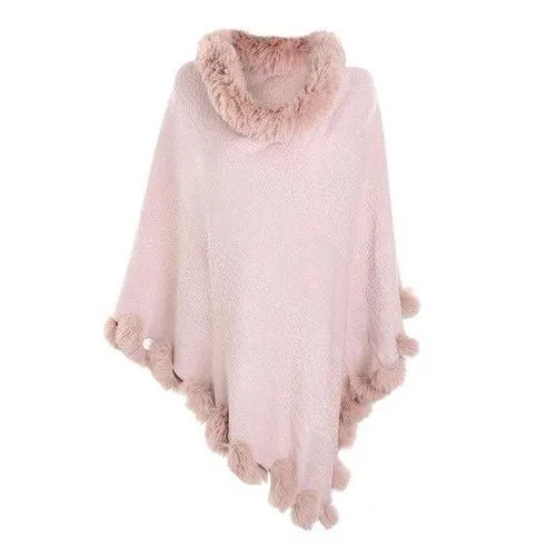 Poncho Plaid-Cachemire Femme