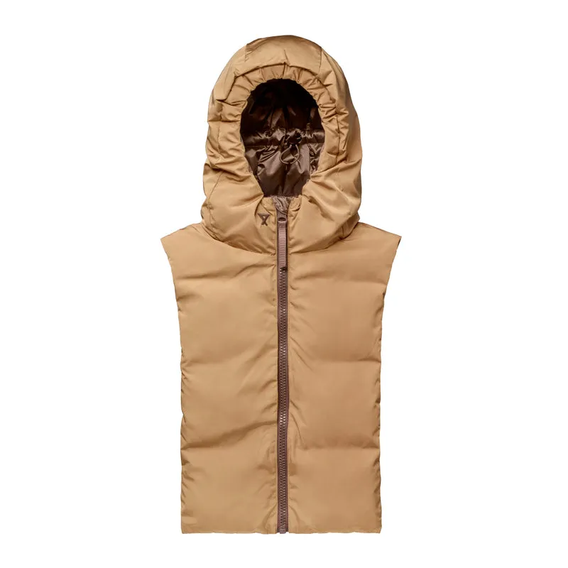 Duo capuche Fudoon + moufles bronze