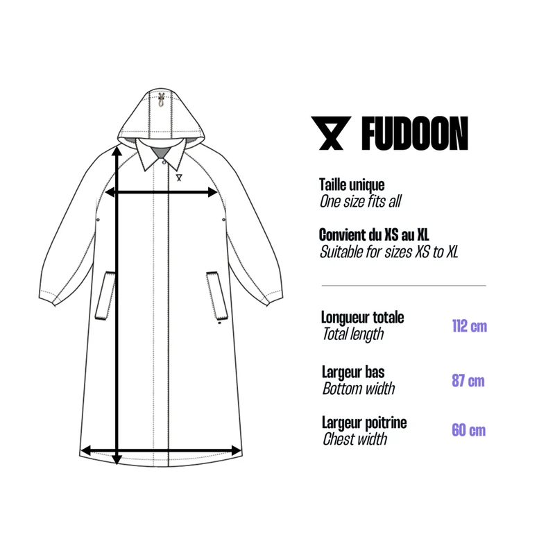 Trench-coat imperméable moka