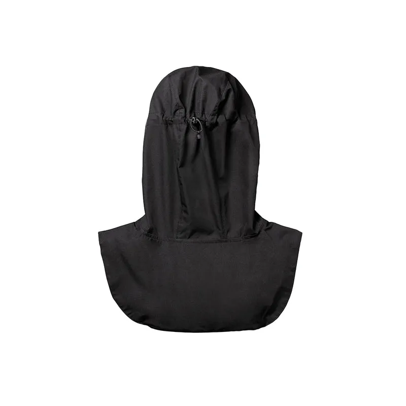 Capuche de pluie Fudini noire