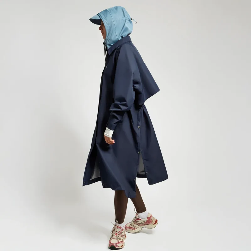 Capuche de pluie Fudini orage bleu-gris