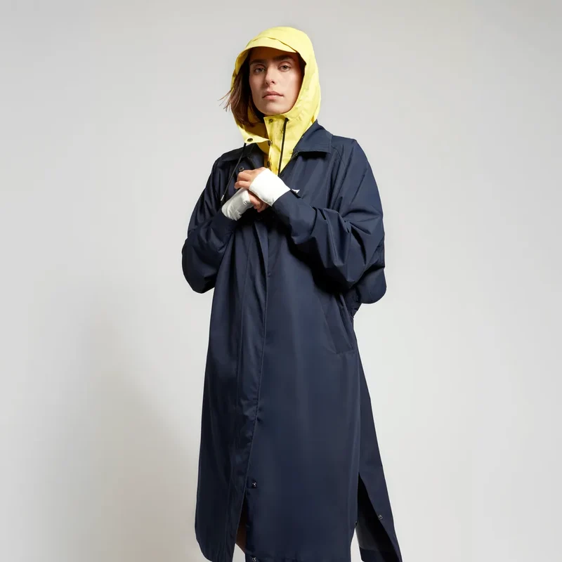 Capuche de pluie Fudini jaune mimosa