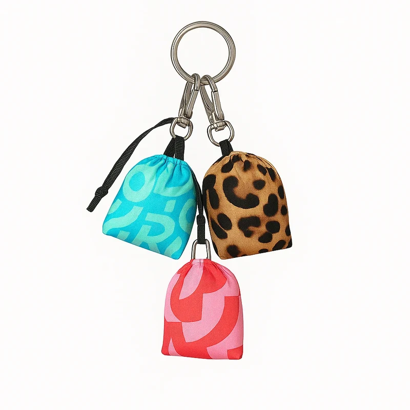 Trio de sacs porte-clés Nanobag