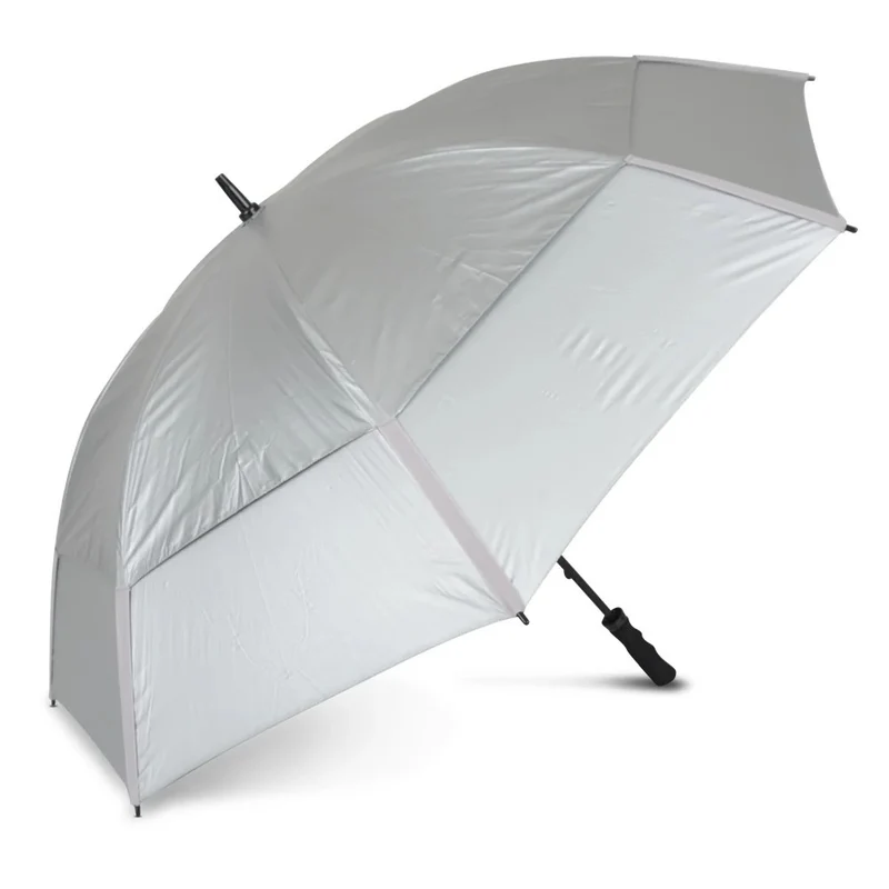 GustBuster UV Sun Protection Golf Umbrella - Silver