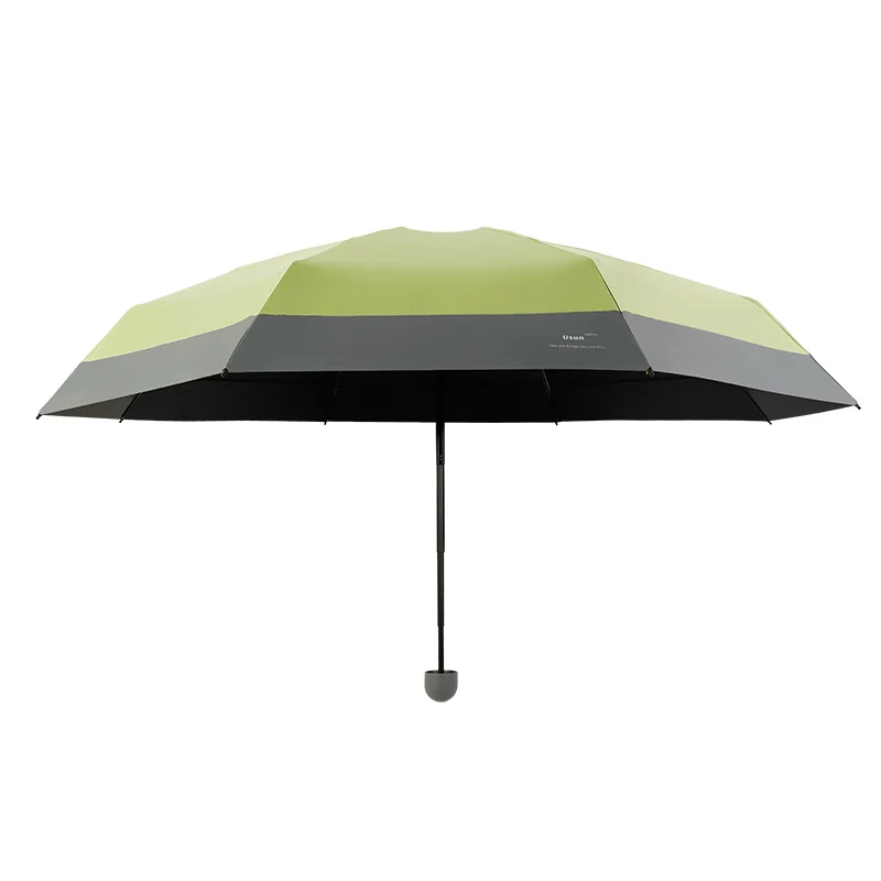 UW UPF 50+ Stylish Compact Travel Umbrella - Two Tone | Pocket Size 17cm | Sun & Rain | 230g