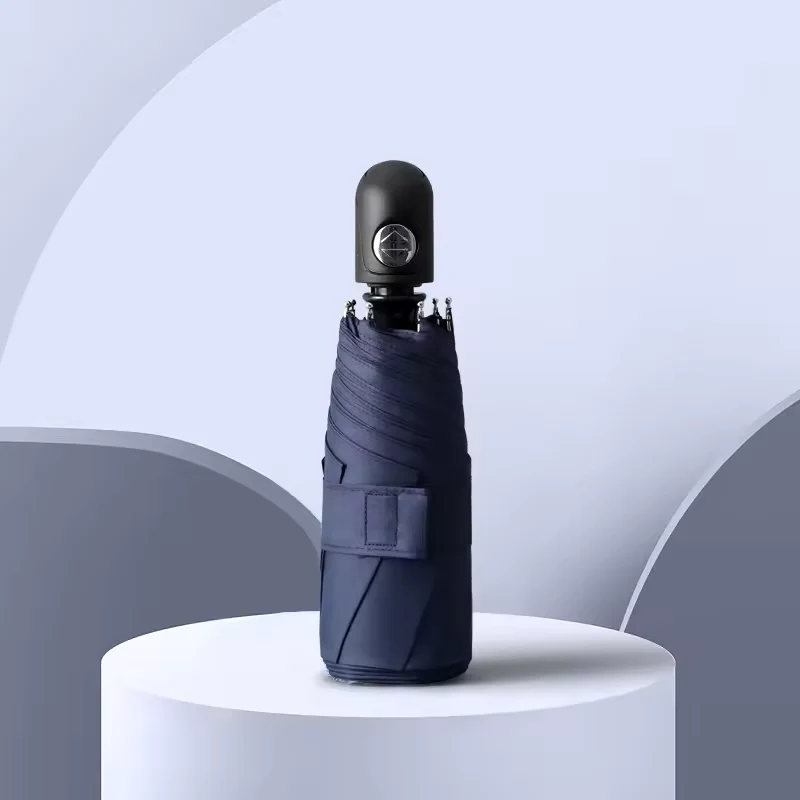 UW UPF 50+ Auto Mini Travel Umbrella | Sun & Rain Protection | 95cm Canopy | 335g