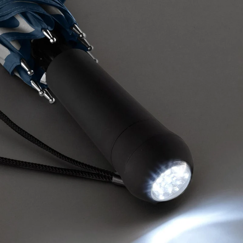 AC Safebrella LED Walking Umbrella | 4 Colours | Auto Open | 105cm Canopy | Custom Print