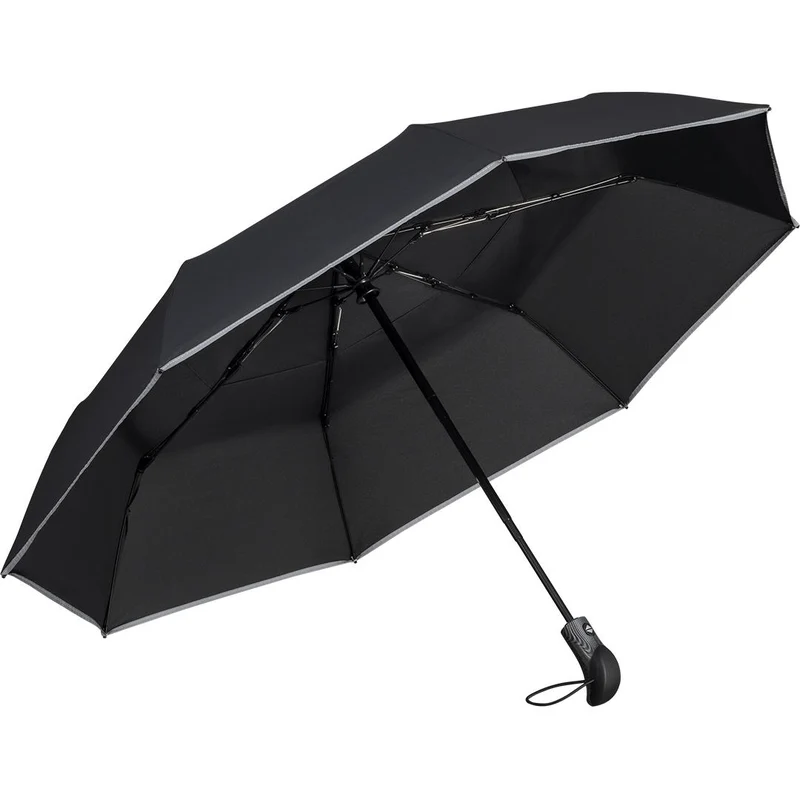 AOC Oversize Magic Windfighter Carbon 2.0 Folding Umbrella | Black wS | Auto Open | 105cm Canopy | Custom Print