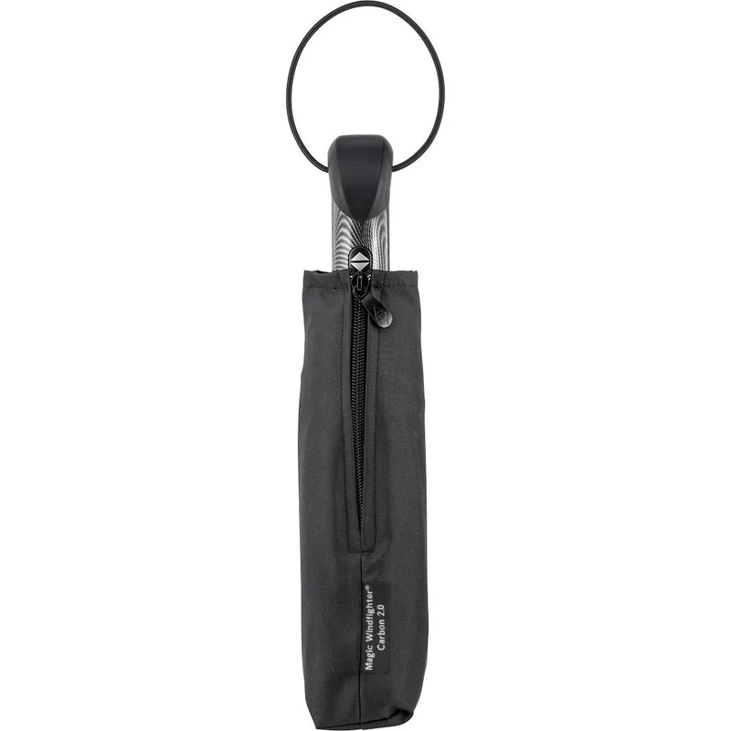 AOC Oversize Magic Windfighter Carbon 2.0 Folding Umbrella | Black wS | Auto Open | 105cm Canopy | Custom Print