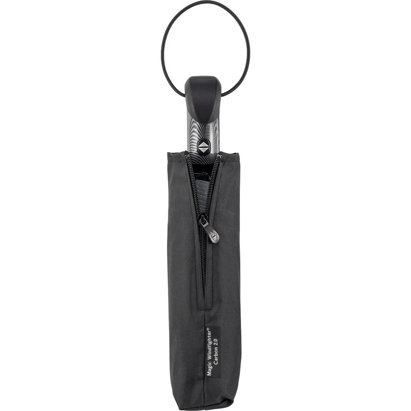 AOC Oversize Magic Windfighter Carbon 2.0 Folding Umbrella | Black wS | Auto Open | 105cm Canopy | Custom Print