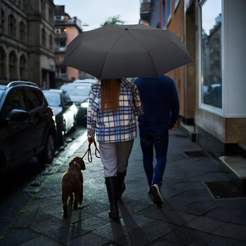 AOC Jumbo Folding Umbrella | 4 Colours | Auto Open | 116cm Canopy | Custom Print