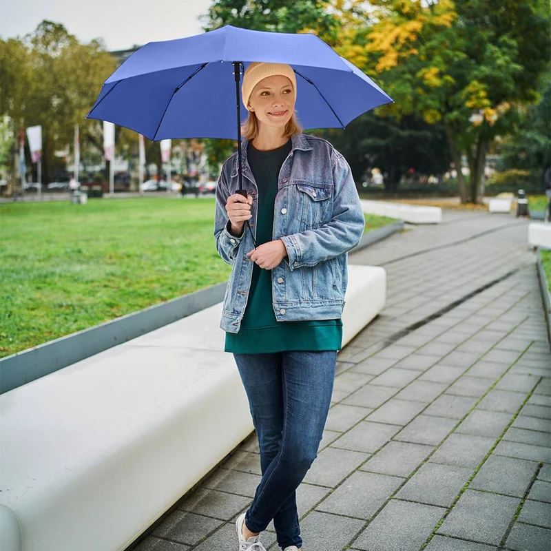AC Folding Umbrella | 10 Colours | Auto Open | 98cm Canopy | Custom Print