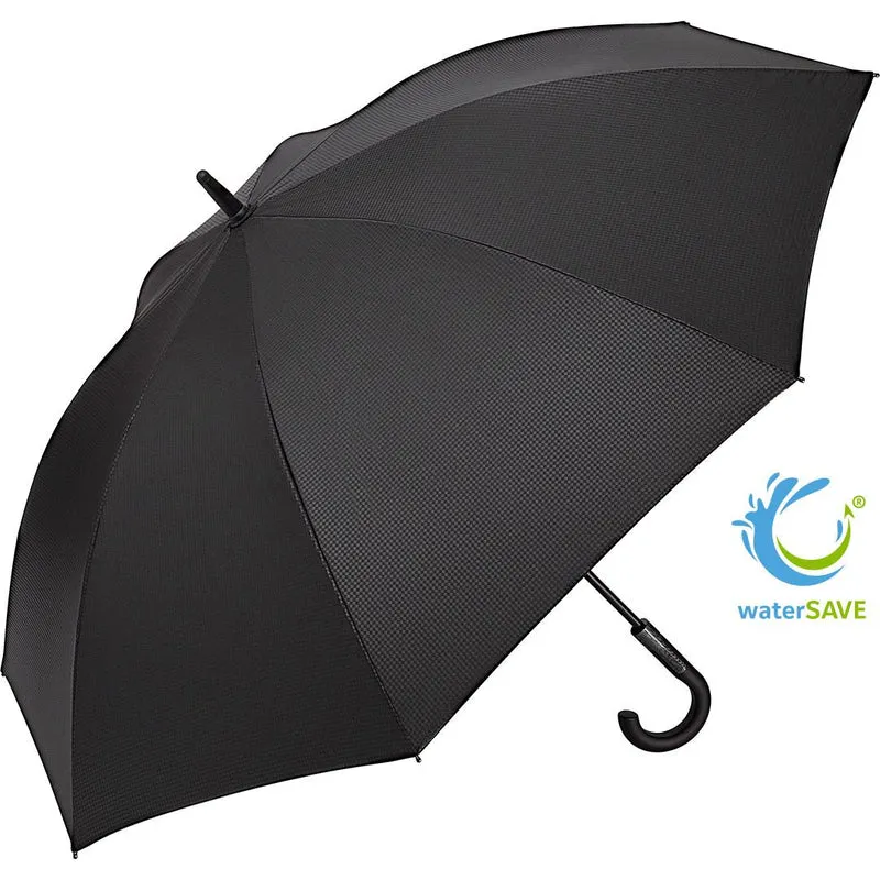 AC FARE Carbon Style Golf Umbrella | Black wS | Auto Open | 125cm Canopy | Custom Print