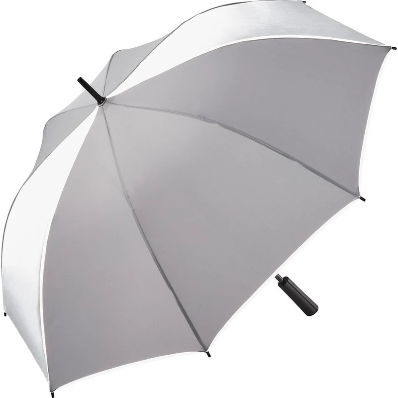 AC FARE ColorReflex Golf Umbrella | Silver Grey | Auto Open | 120cm Canopy | Custom Print