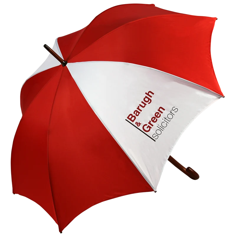 Fashion Walking Umbrella | 32 fabric colours | MOQ 25 | 101cm Canopy | Custom Print