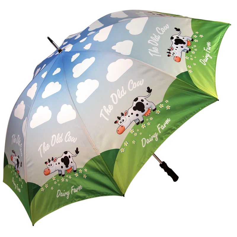 Bedford Max Double Golf Umbrella | MOQ 100 | 136cm Canopy | Custom Print