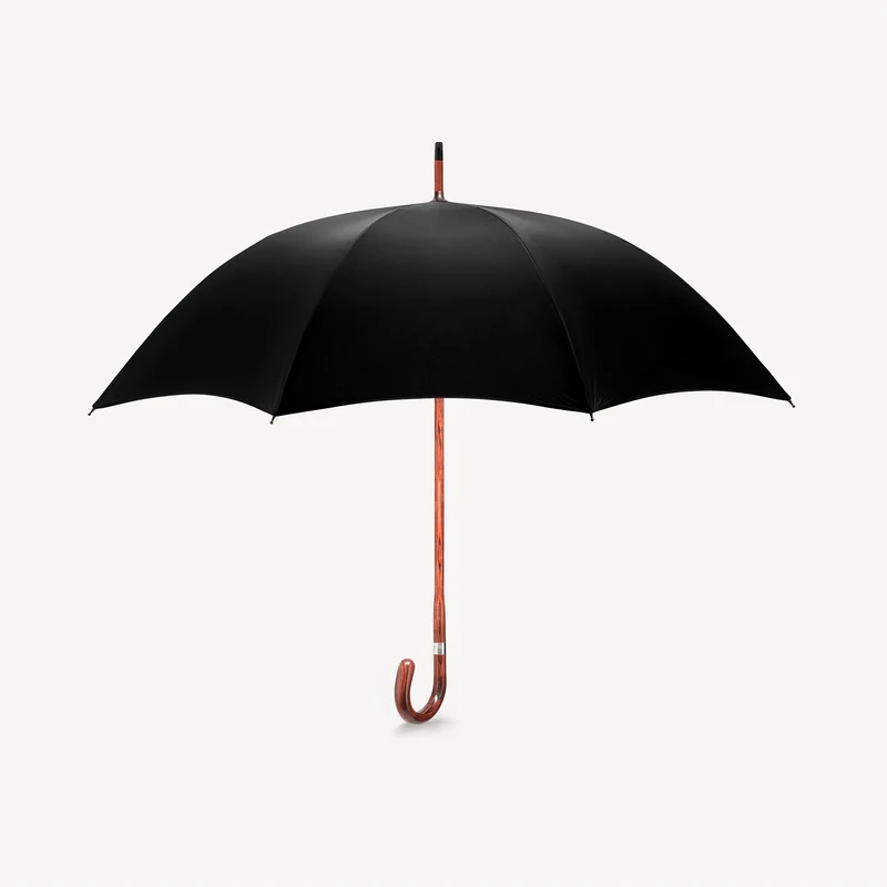 Parapluie Kingwood - Soie noire