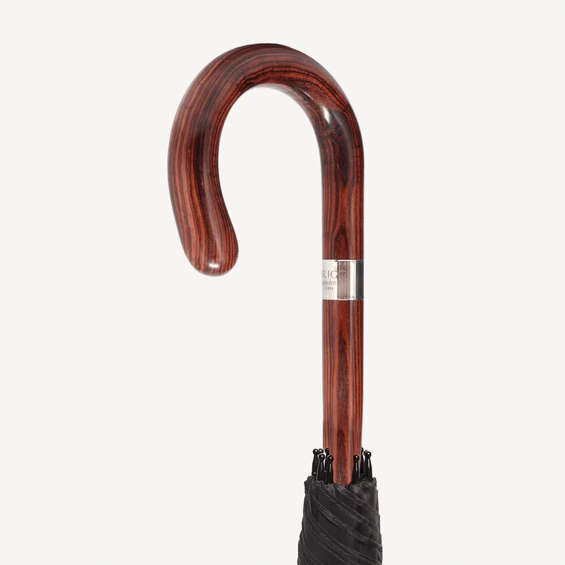 Parapluie Kingwood - Soie noire