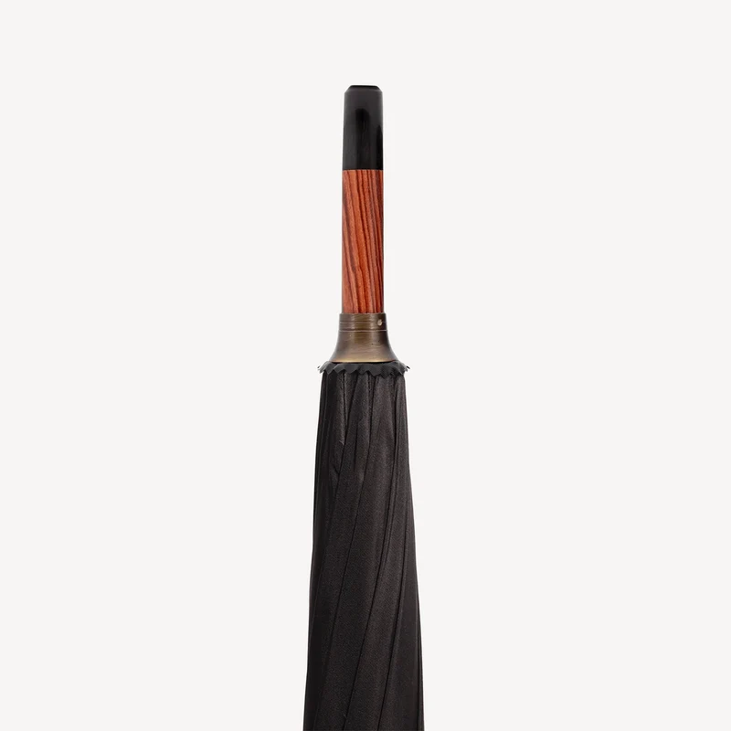 Parapluie Kingwood - Soie noire