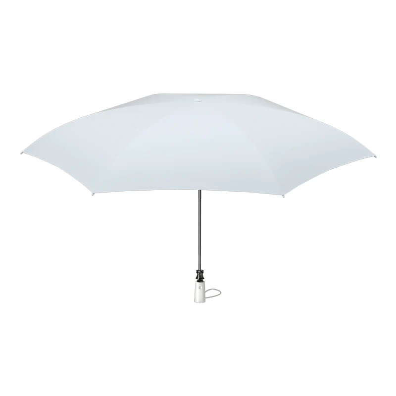 UW UPF 50+ Auto Supermini Travel Umbrella | Sun & Rain Protection | 95cm Canopy | Periwinkle