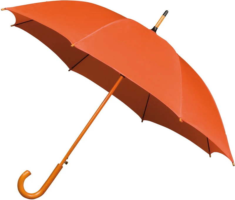 The Alrai Auto Walking Umbrella | Full Wood Handle & Shaft | 102cm Canopy