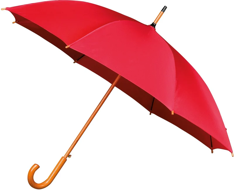 The Alrai Auto Walking Umbrella | Full Wood Handle & Shaft | 102cm Canopy