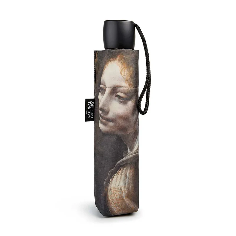National Gallery x Fulton Minilite Umbrella - da Vinci Virgin of the Rocks | Art Print | Compact