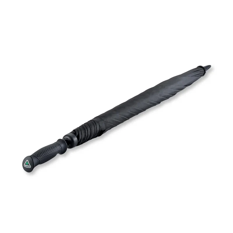 Fulton Caddie Golf Umbrella - Black | UPF 30+ Sun Protection | 132cm Canopy