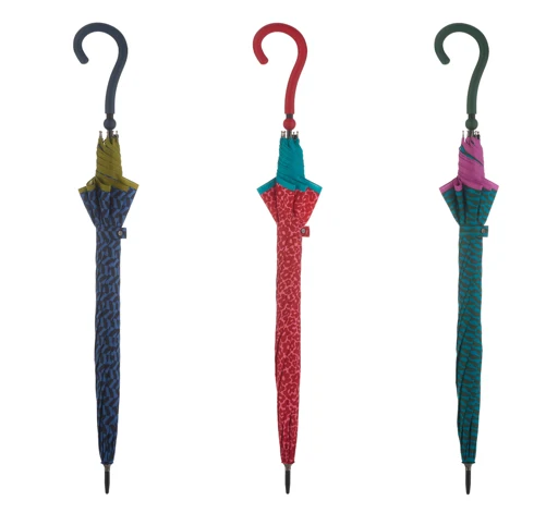 Funky Eco Automatic Walking Umbrella | UV 50+ Sun Protection | Recycled Fabric | 105cm Canopy