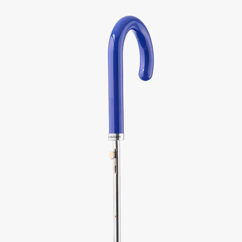 Clear Coloured Automatic Walking Umbrella | Transparent Canopy | Windproof | Colour-Match Handle | 90cm