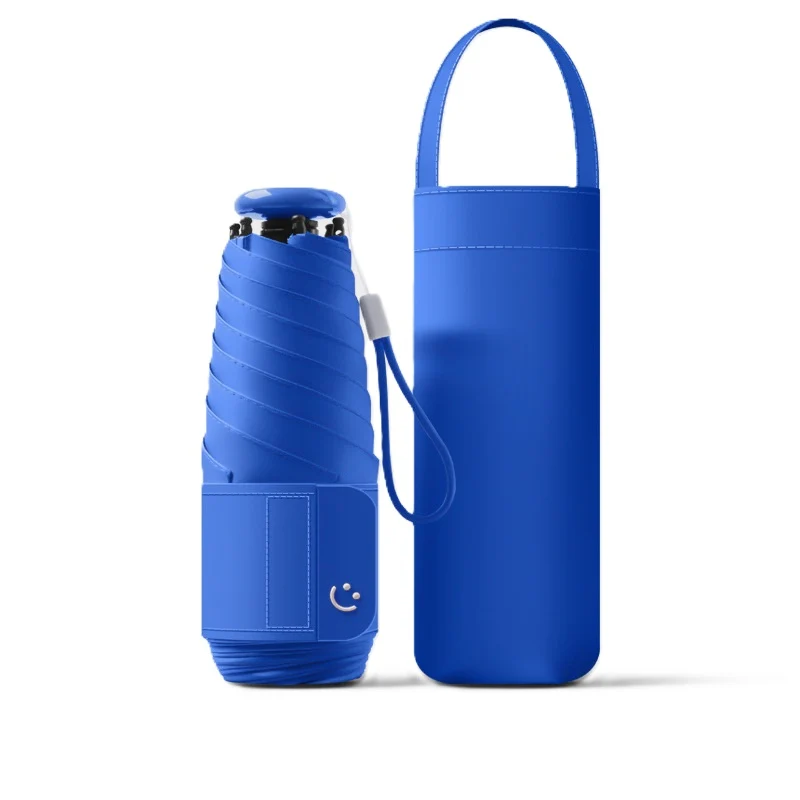 UW UPF 50+ Mini Compact Travel Umbrella | Pocket Size 17cm | Sun & Rain | Just 230g