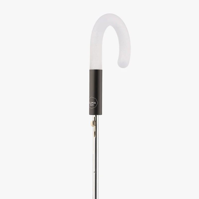 Clear Automatic Walking Umbrella - Mini Stars | Transparent PVC | Windproof | 99cm Canopy