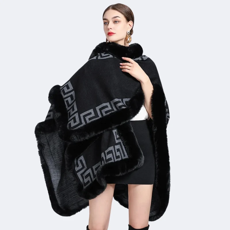 Cape pour Femme Hiver
