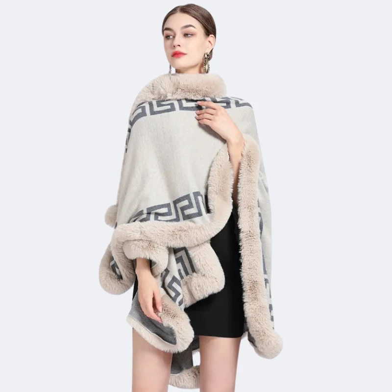 Cape pour Femme Hiver