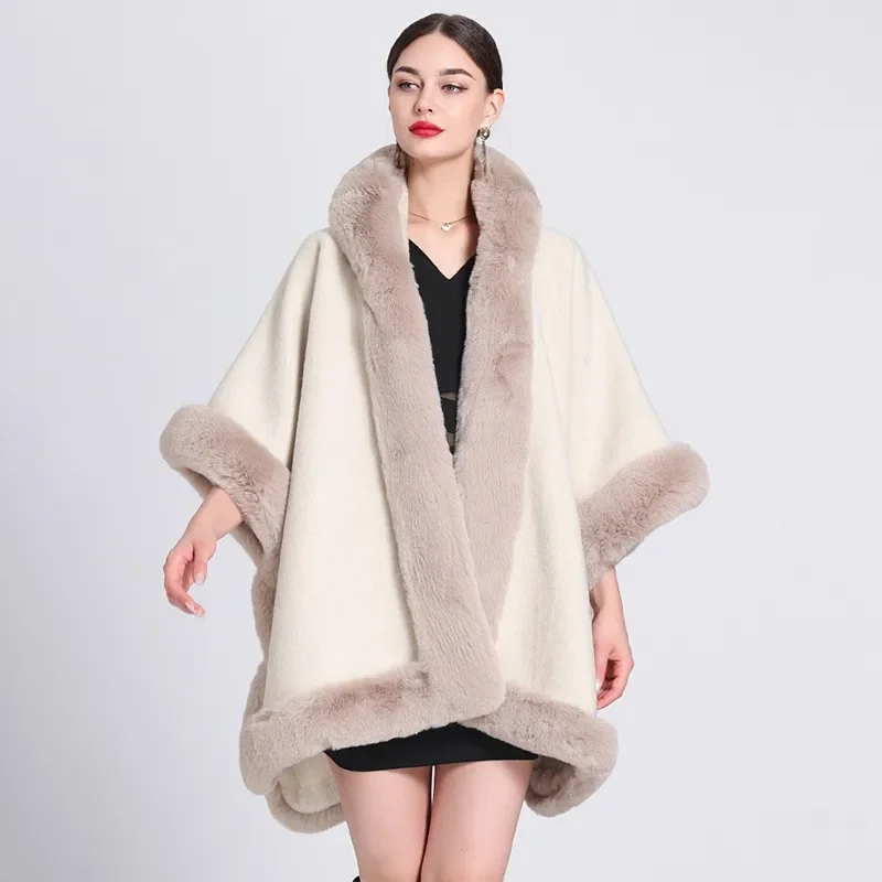 Cape Beige Femme