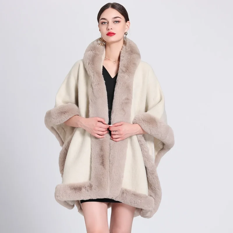 Cape Beige Femme