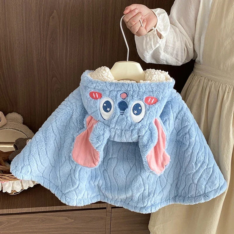 Poncho Bébé Stitch