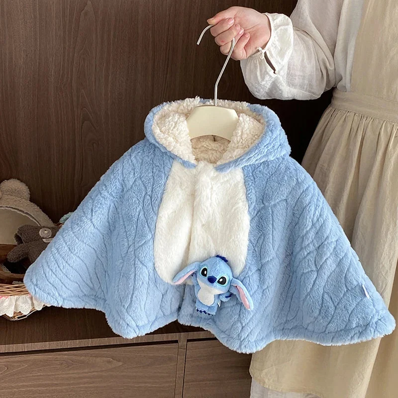 Poncho Bébé Stitch