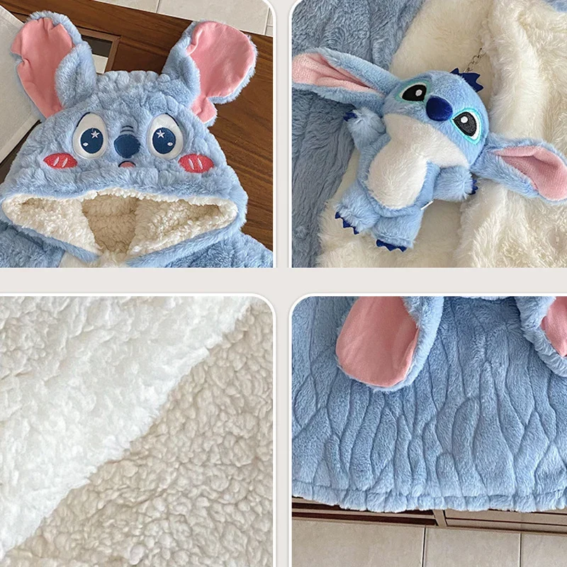 Poncho Bébé Stitch