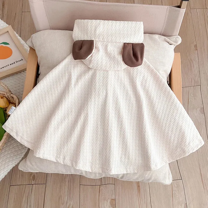 Poncho Bébé Ours Mignon