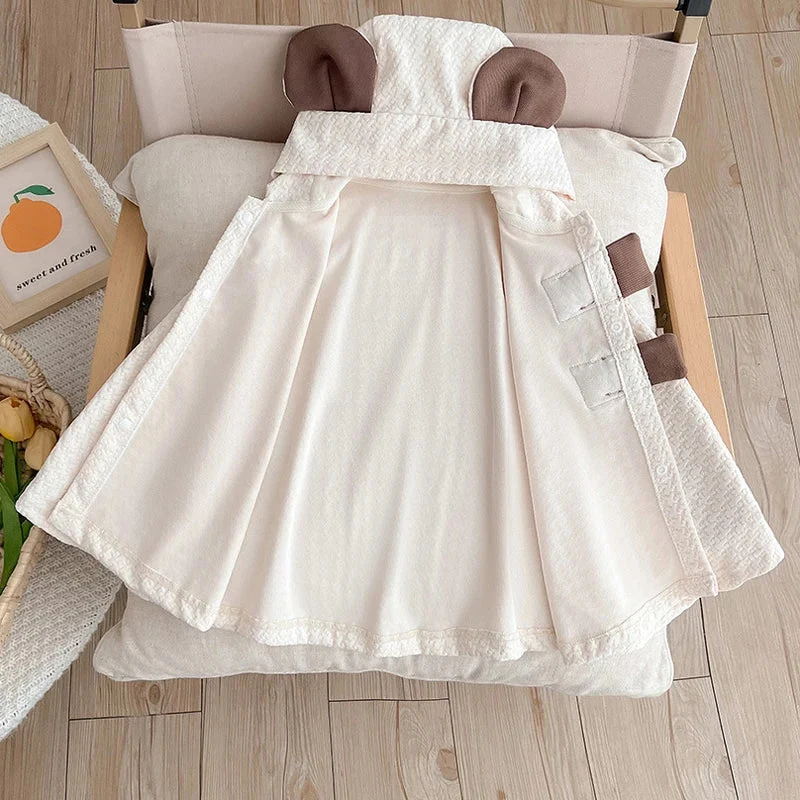 Poncho Bébé Ours Mignon