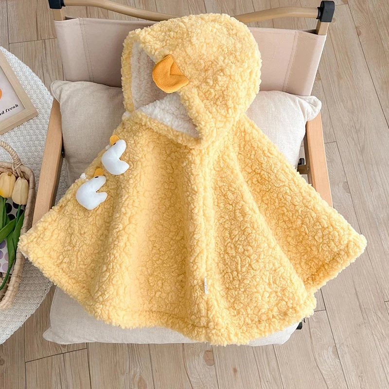 Poncho Polaire Bébé