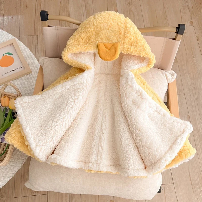 Poncho Polaire Bébé
