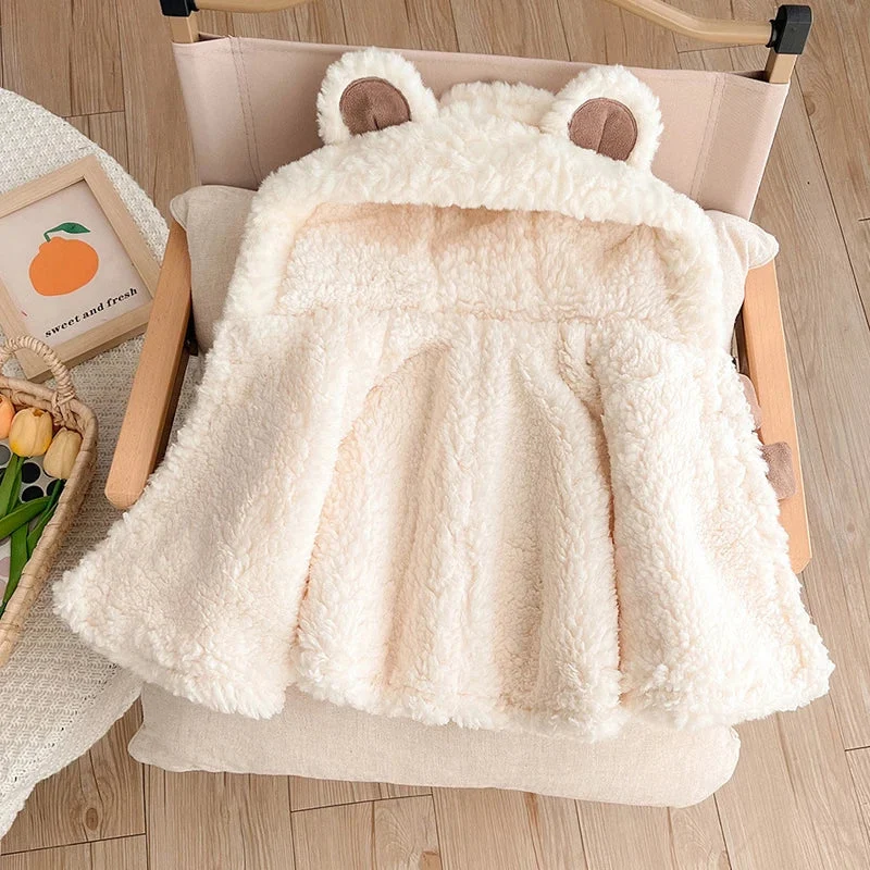 Poncho Bébé Ourson
