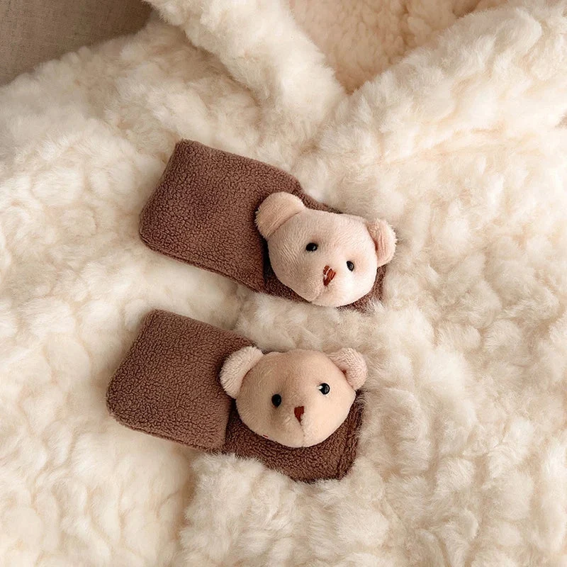 Poncho Bébé Ourson